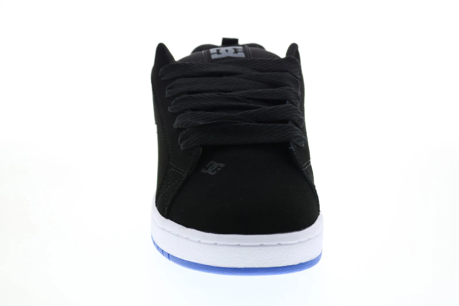 Court Graffik 300529 Men's Black Nubuck Skate Sneakers