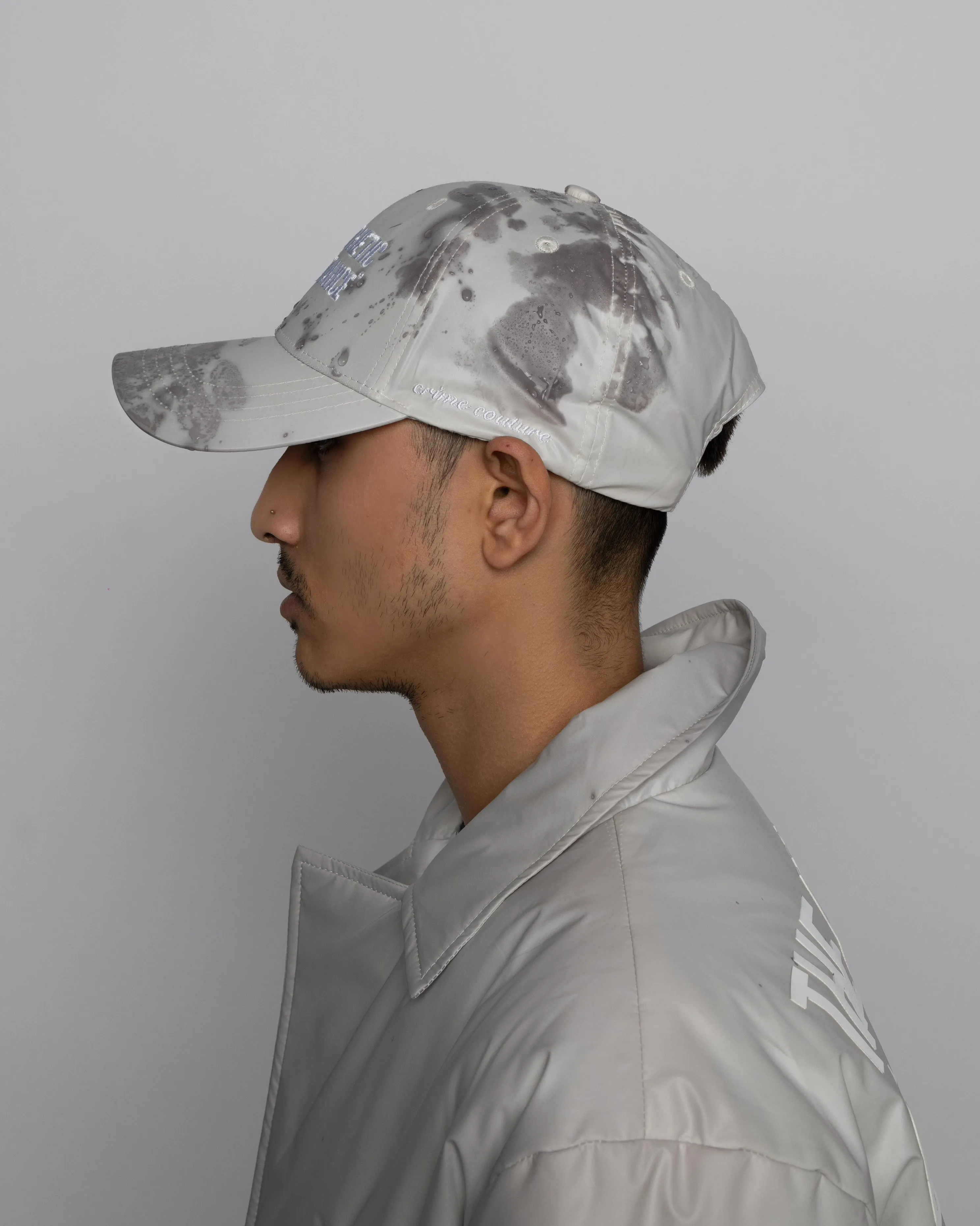 Crime Scene Cap - Gray White