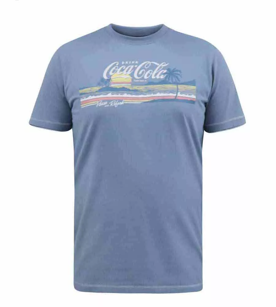 D555 Mens Coca Cola Graphic Tshirt - NORFOLK