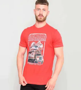 D555 Mens Coca Cola Holiday Tshirt - DALTON