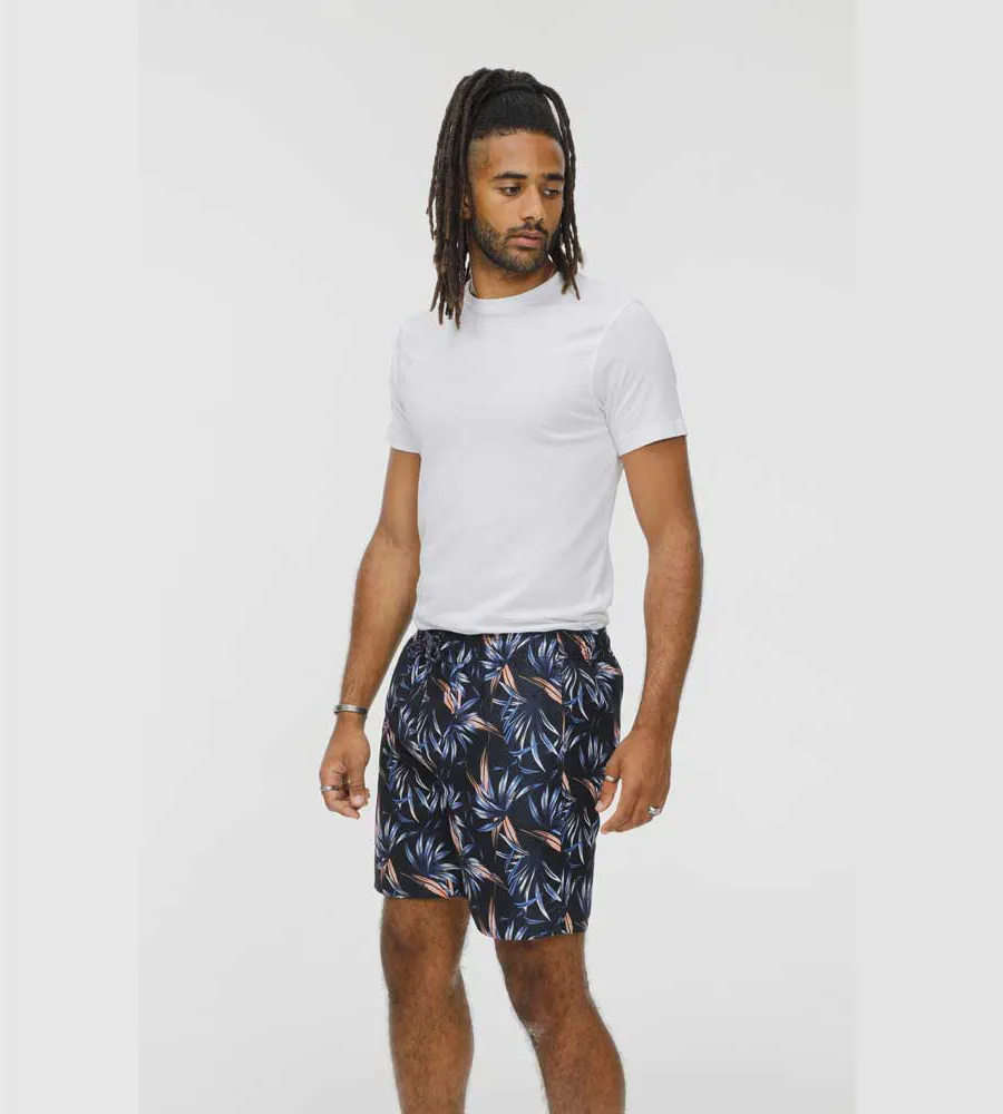 Hawaiian Printed Swim Shorts for Men (DARIAN)