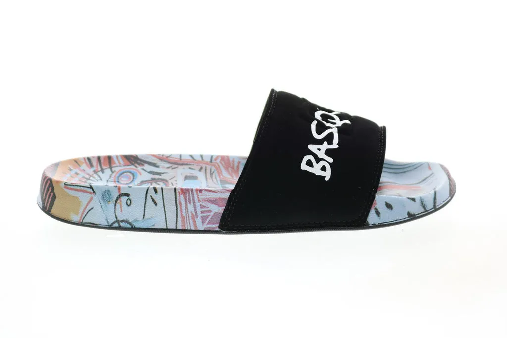 DC Basquiat DC Slide Men's Black Slip-On Sandals.