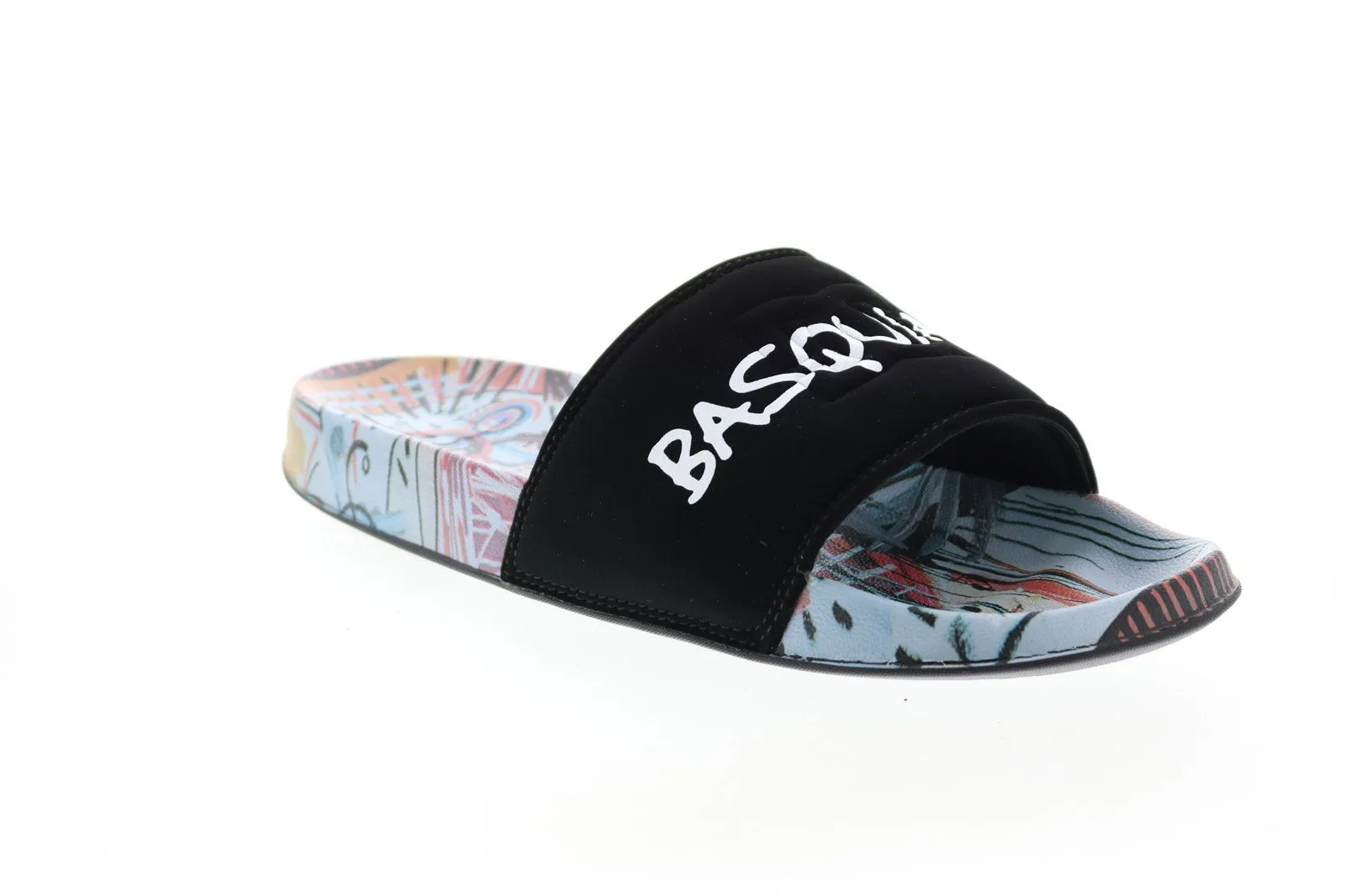 DC Basquiat DC Slide Men's Black Slip-On Sandals.