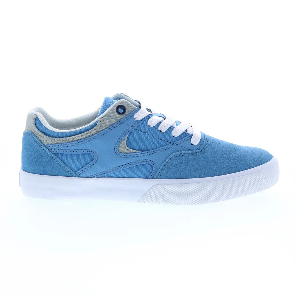 DC Kalis Vulc S Blue Skate Inspired Sneakers Shoes