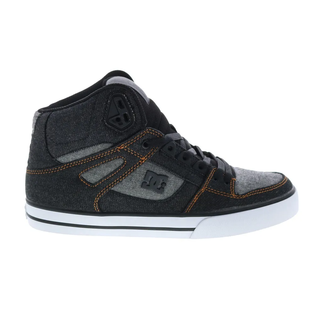 DC Pure High-Top WC Men's Black Skate Sneakers - ADYS400043-1AB