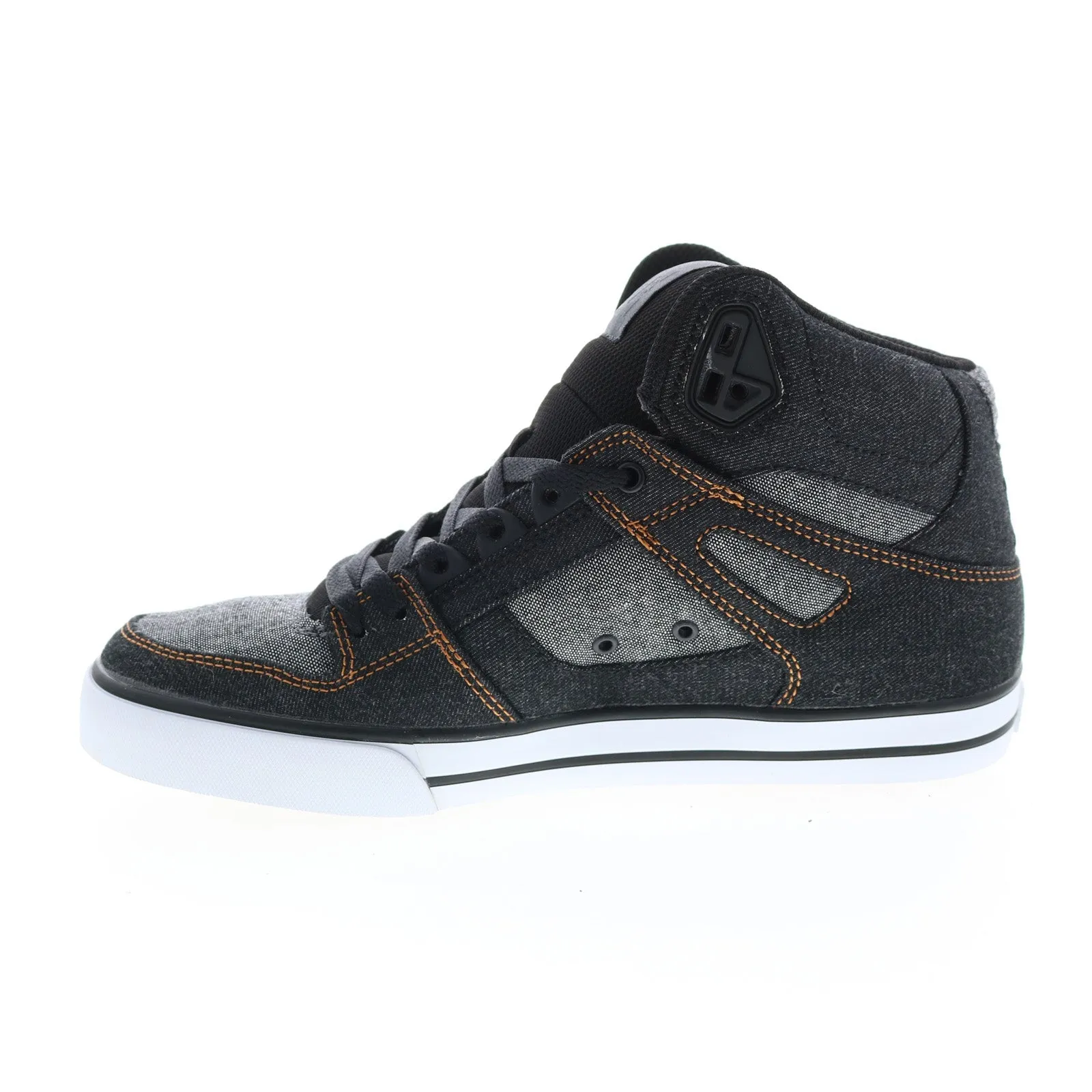 DC Pure High-Top WC Men's Black Skate Sneakers - ADYS400043-1AB