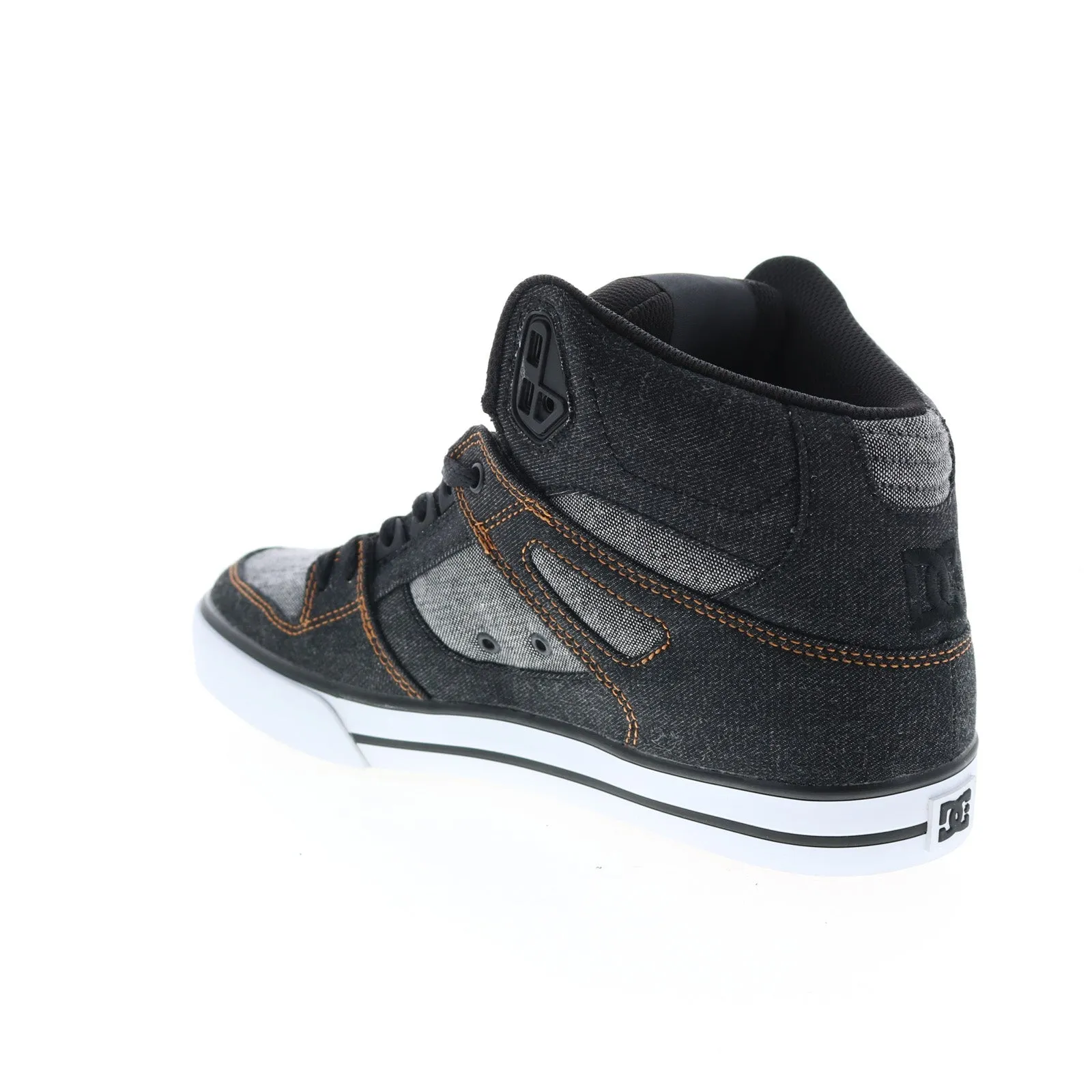 DC Pure High-Top WC Men's Black Skate Sneakers - ADYS400043-1AB