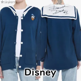 Disney Long Sleeves Unisex Casual Collaboration Chain.