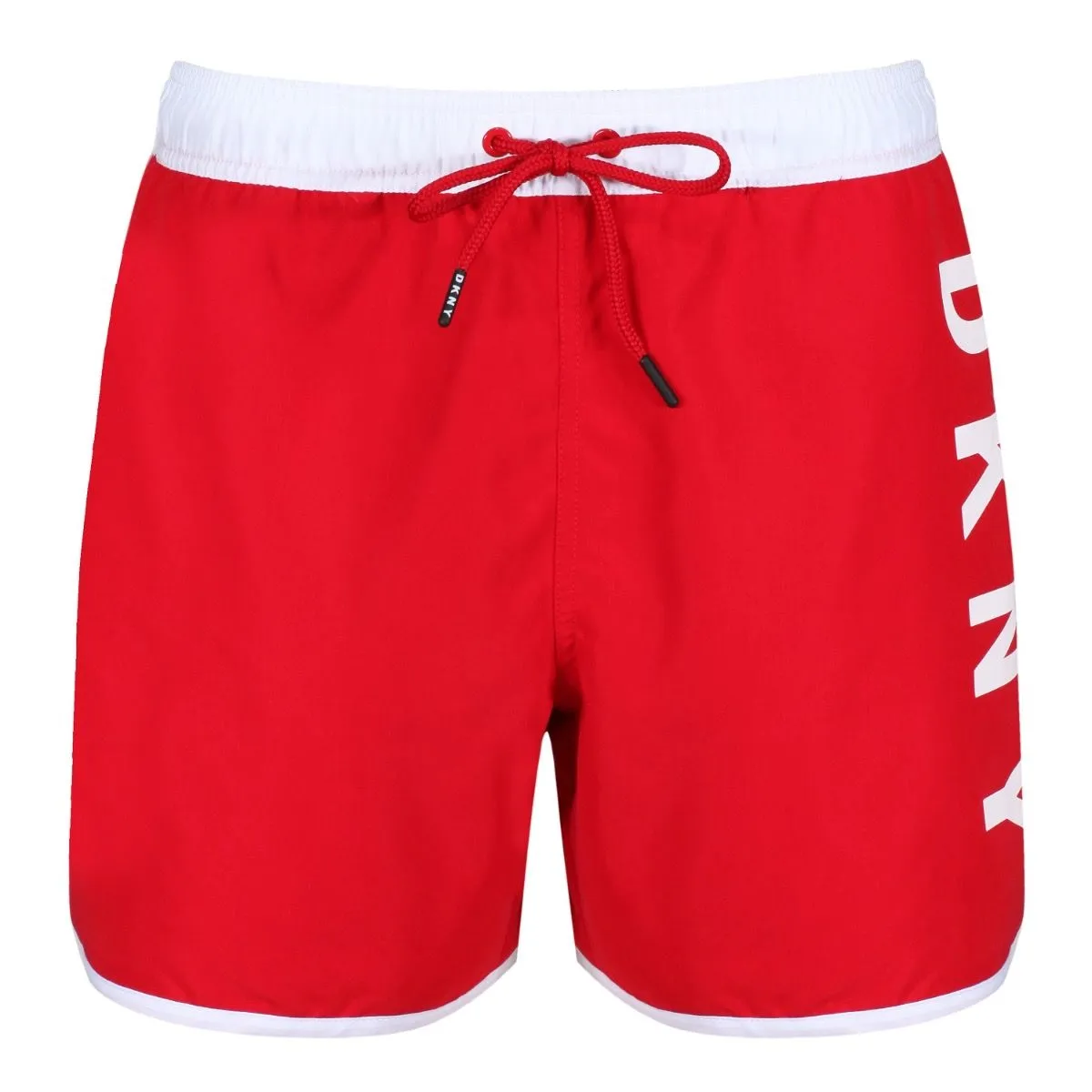 Toreador Red Aruba Swim Shorts by DKNY