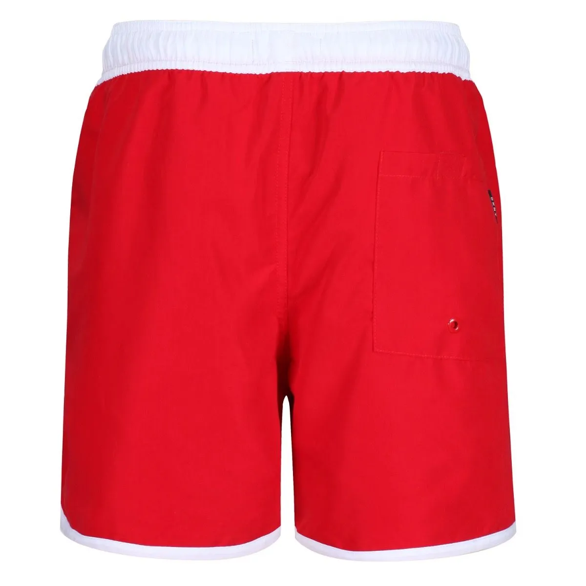 Toreador Red Aruba Swim Shorts by DKNY