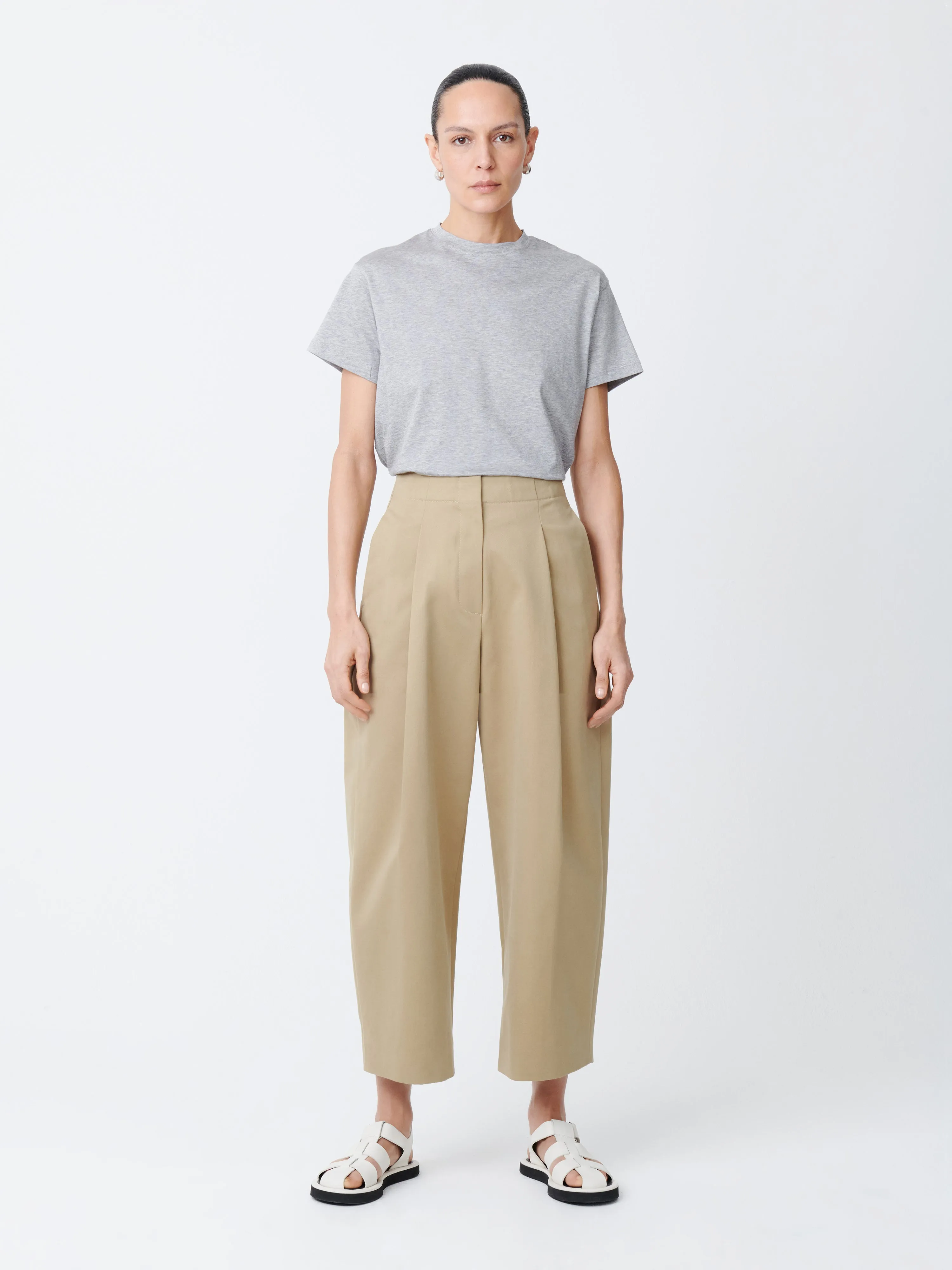 Tan Dordoni Volume Pant