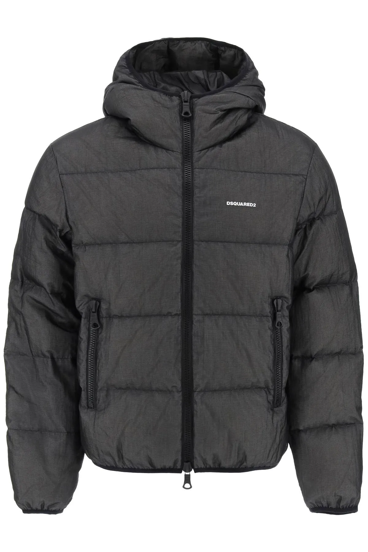 DSQUARED2 Puffer Jacket with Hood - Regular Fit