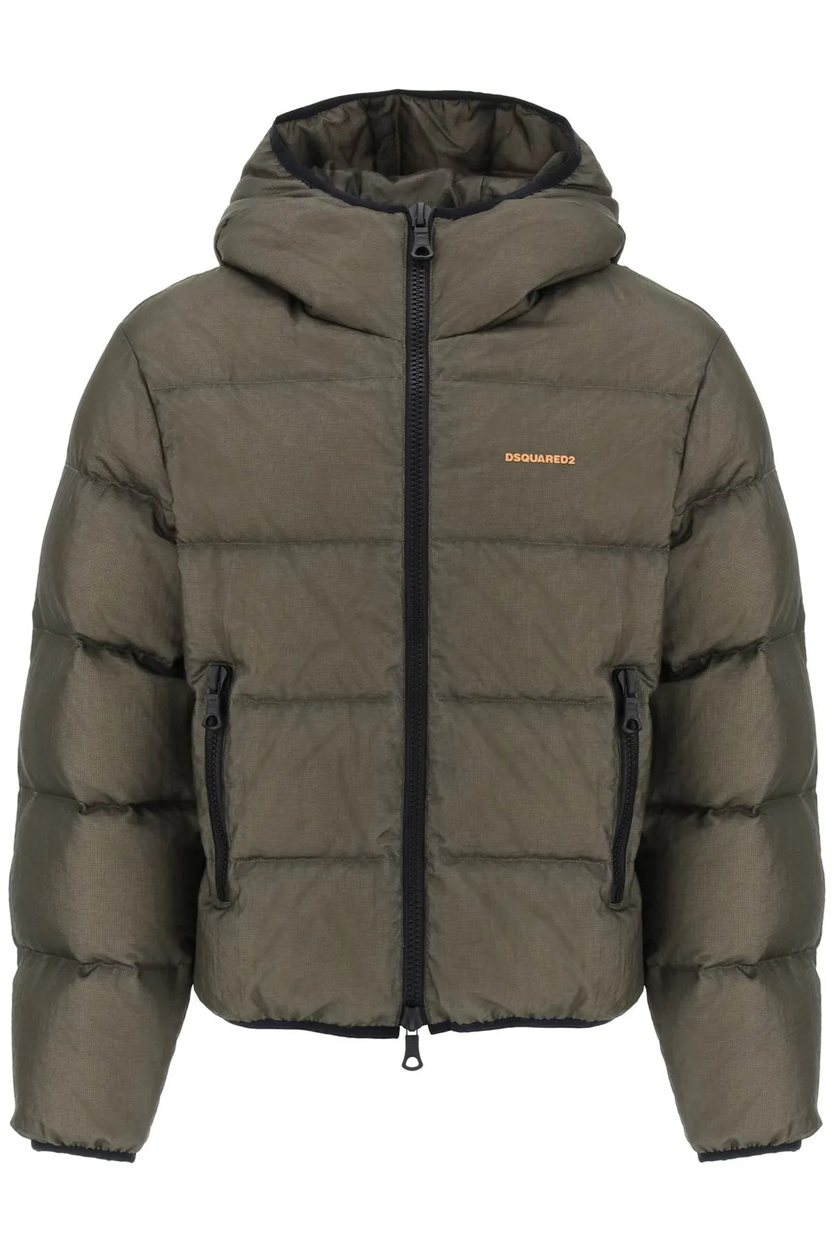 DSQUARED2 Puffer Jacket with Hood - Regular Fit