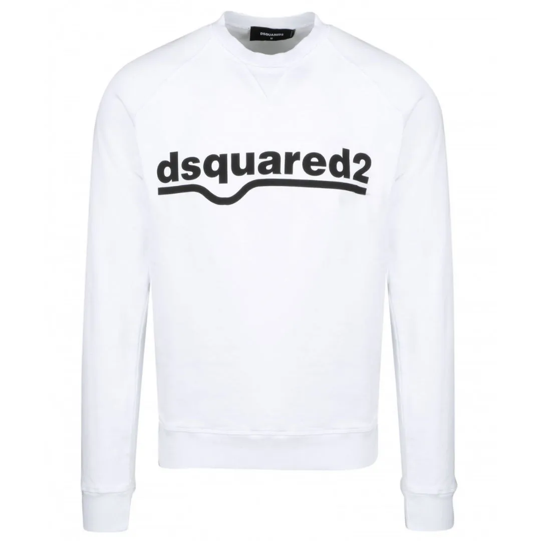 Dsquared2 White Men's Jumper S74Gu0460 100