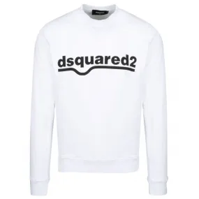 Dsquared2 White Men's Jumper S74Gu0460 100