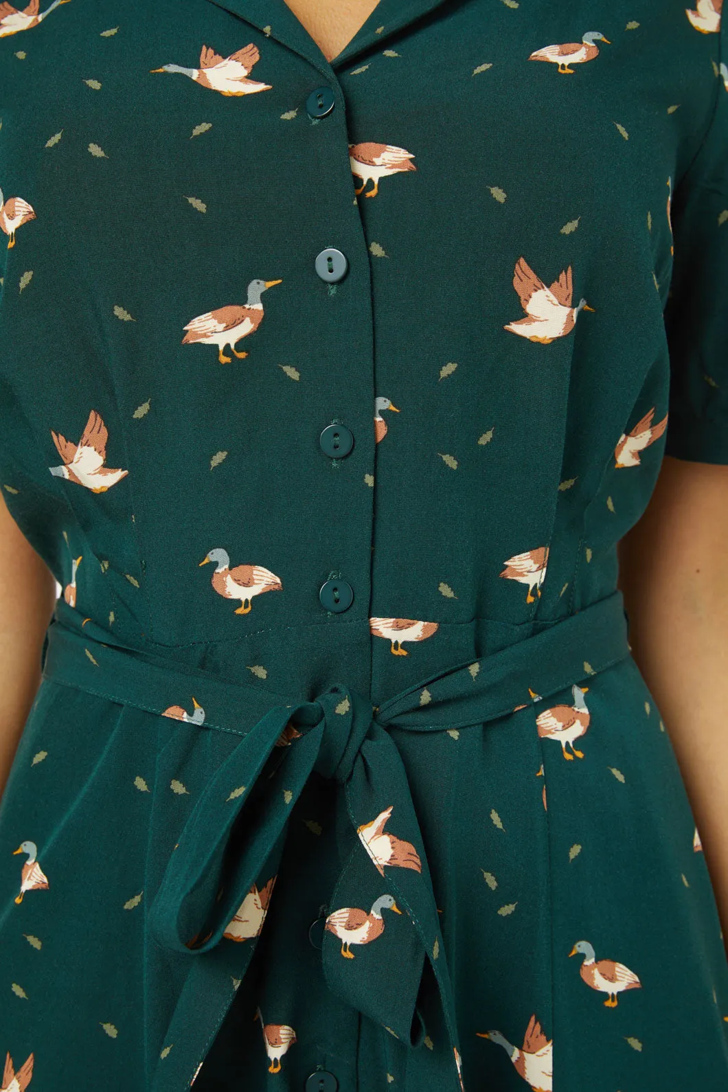 Duck Print Dress