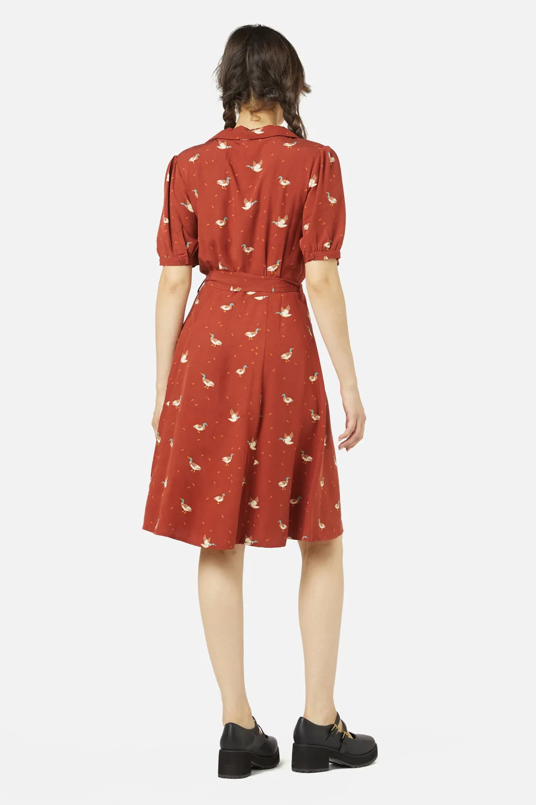 Duck Print Dress