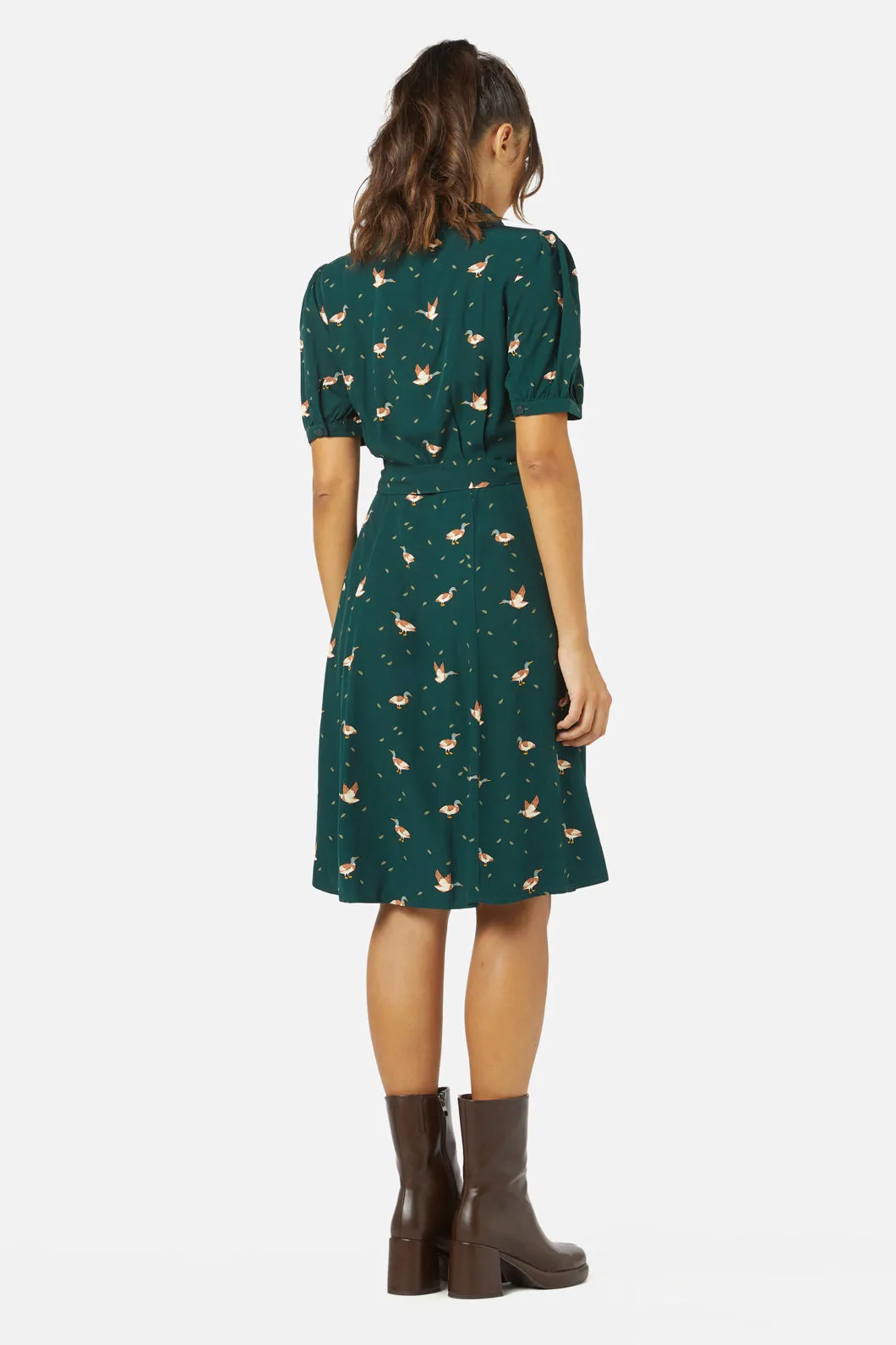 Duck Print Dress