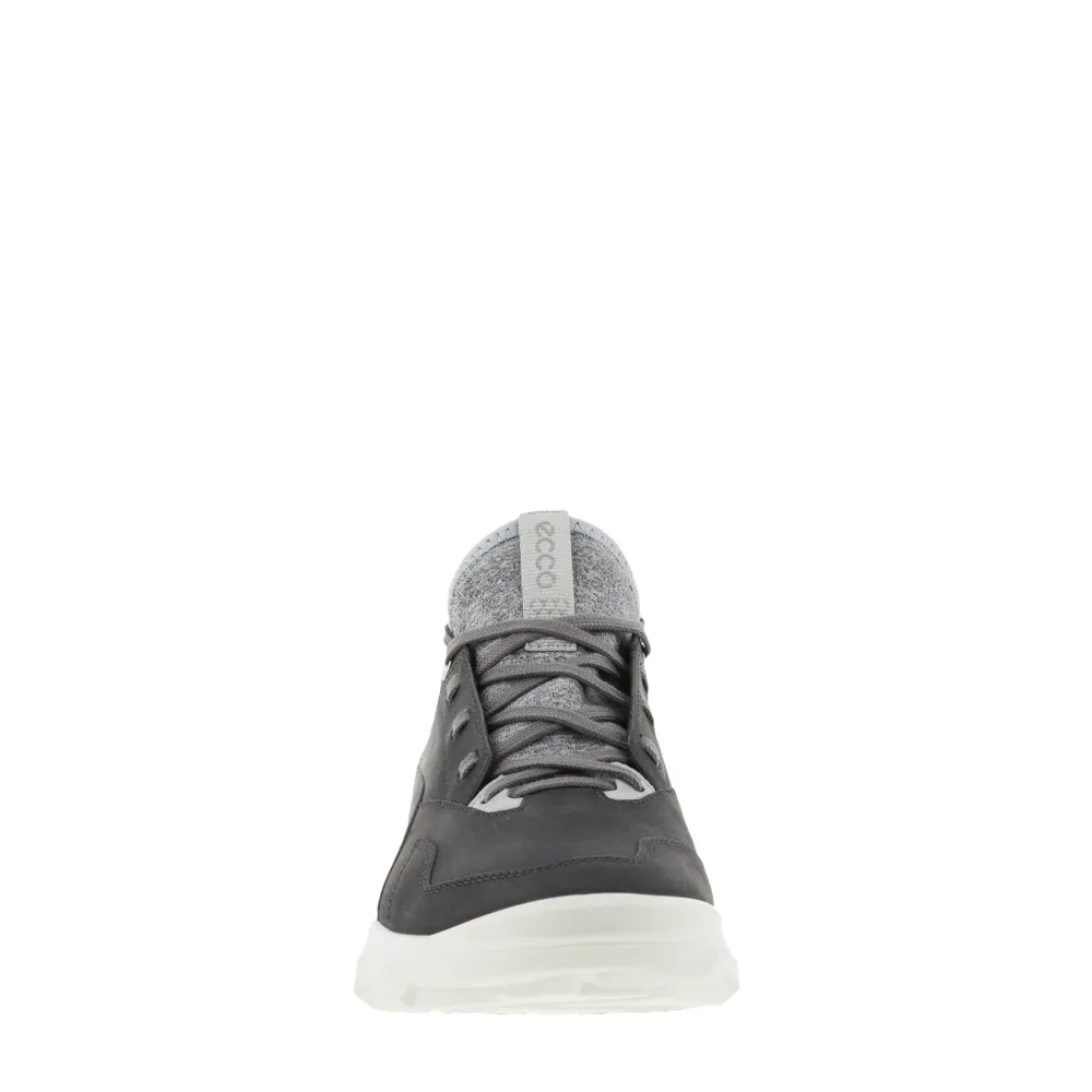 Ecco Women's MX Low Lace Sneaker Steel Grey