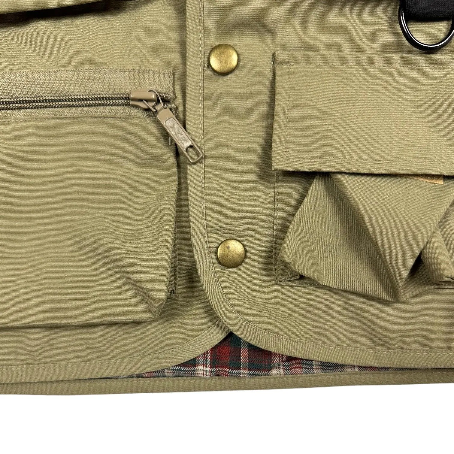 Eddie Bauer Khaki Fishing Vest