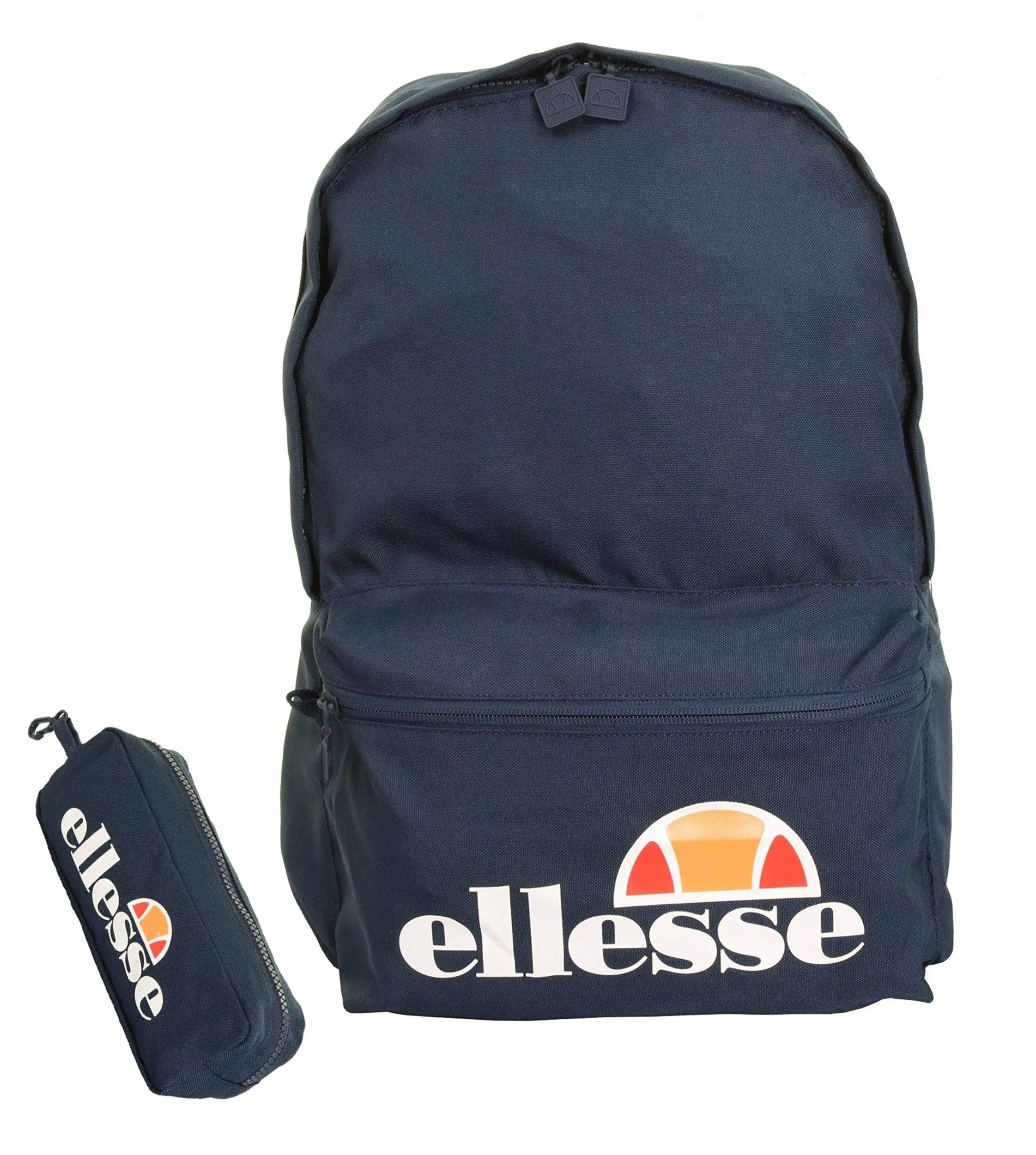 Ellesse Rolby School Backpack and Pencil Case Navy