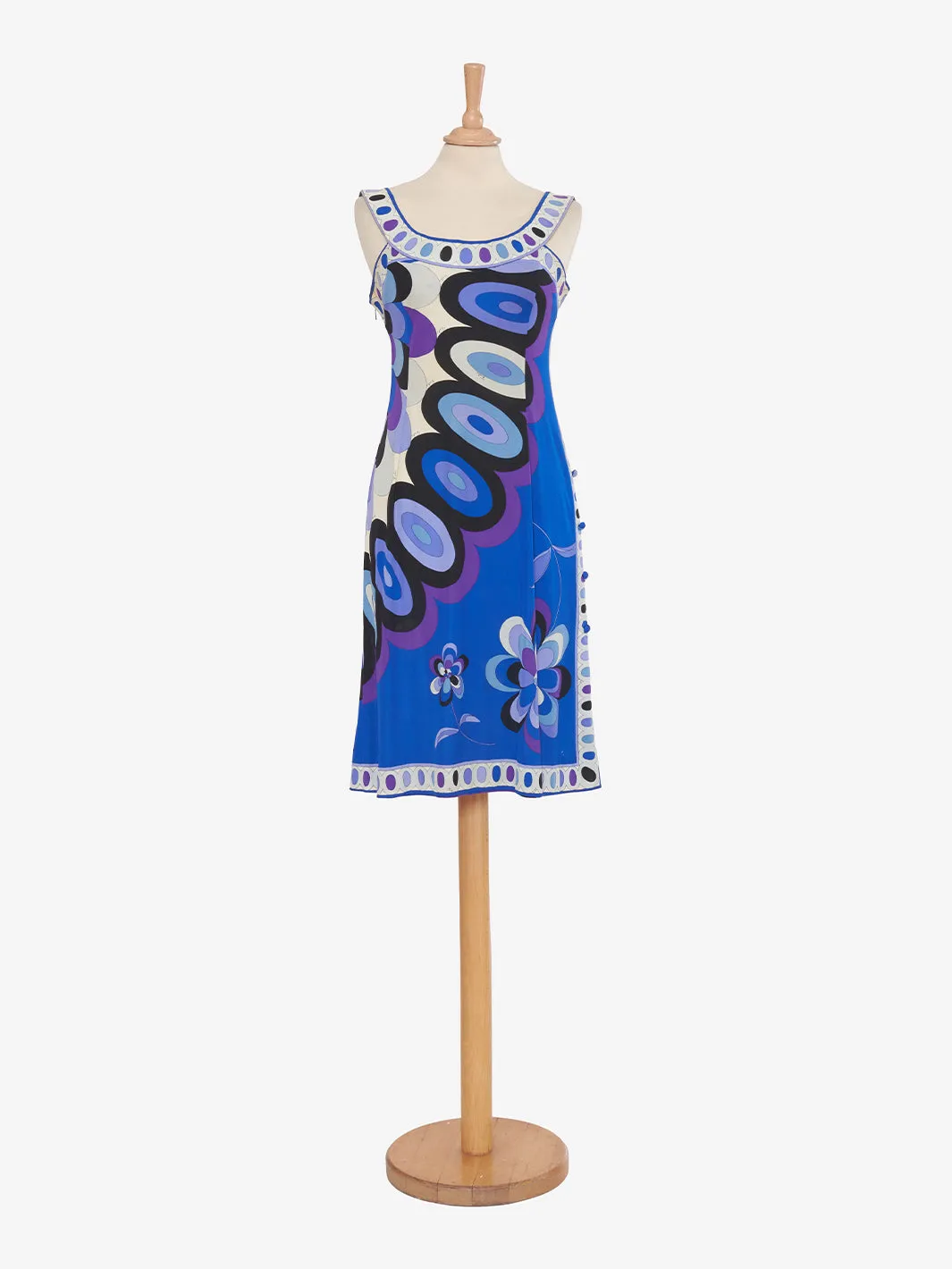 Blue Print Dress by Emilio Pucci