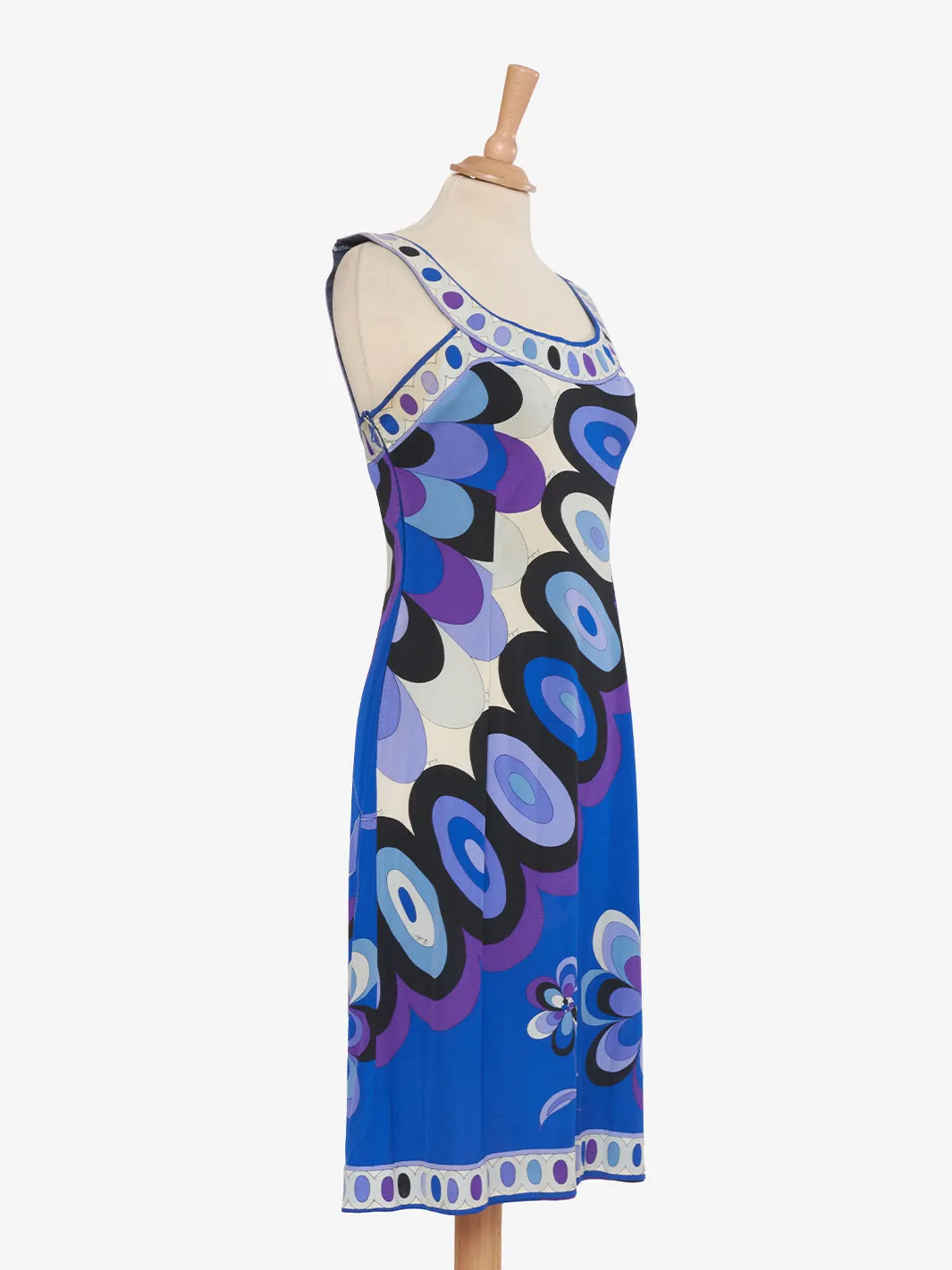 Blue Print Dress by Emilio Pucci