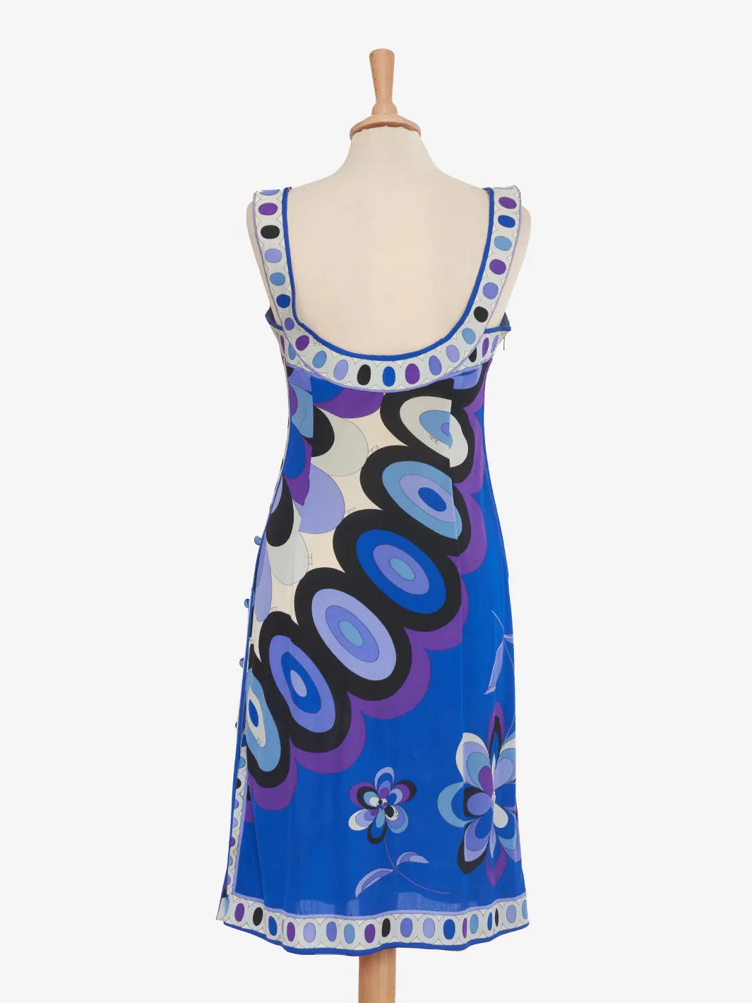 Blue Print Dress by Emilio Pucci