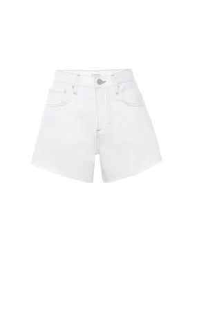 FRAME High Rise Shorts - Natural Clean Color