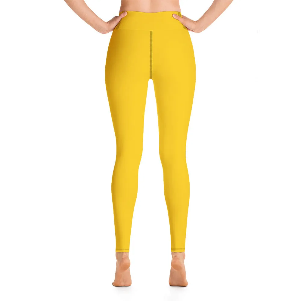 Golden Yoga Pants