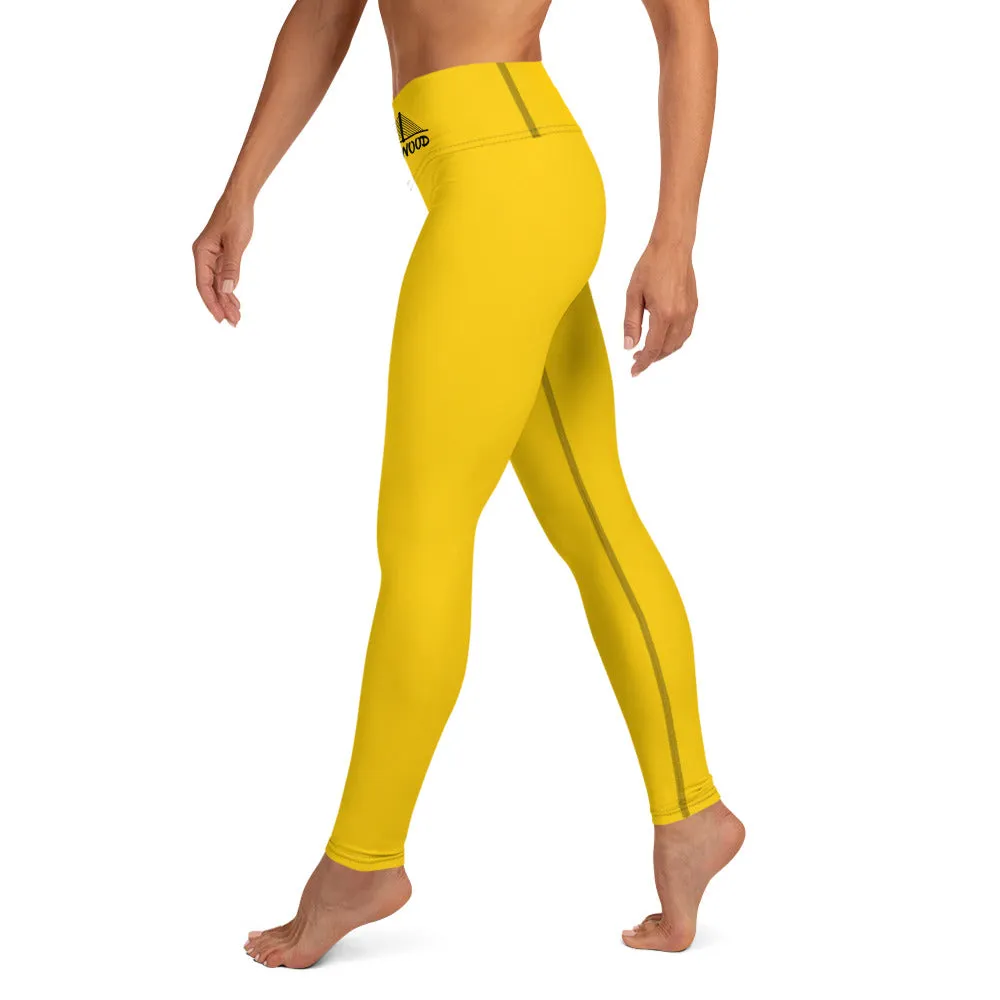 Golden Yoga Pants