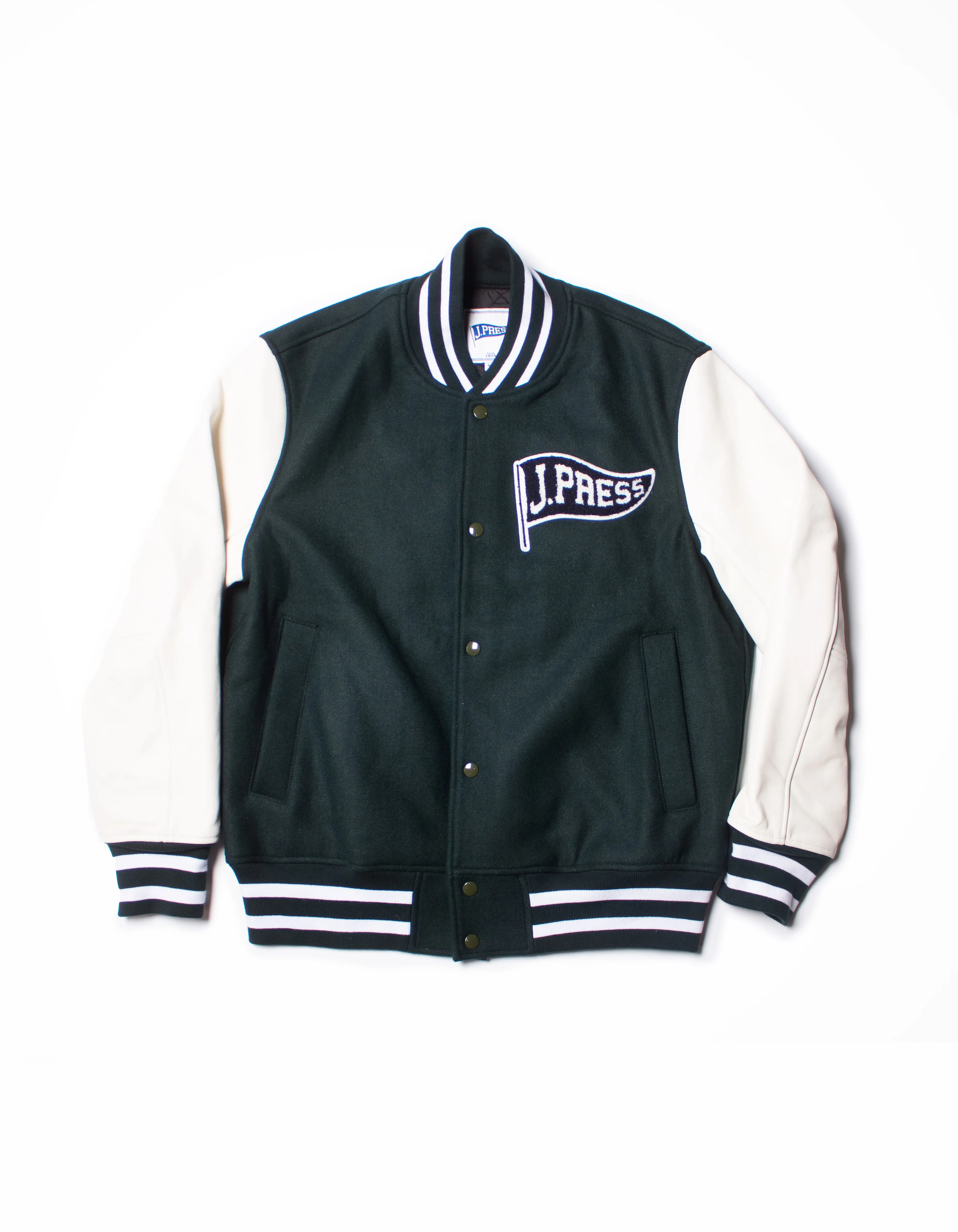 Green J. Press Varsity Jacket