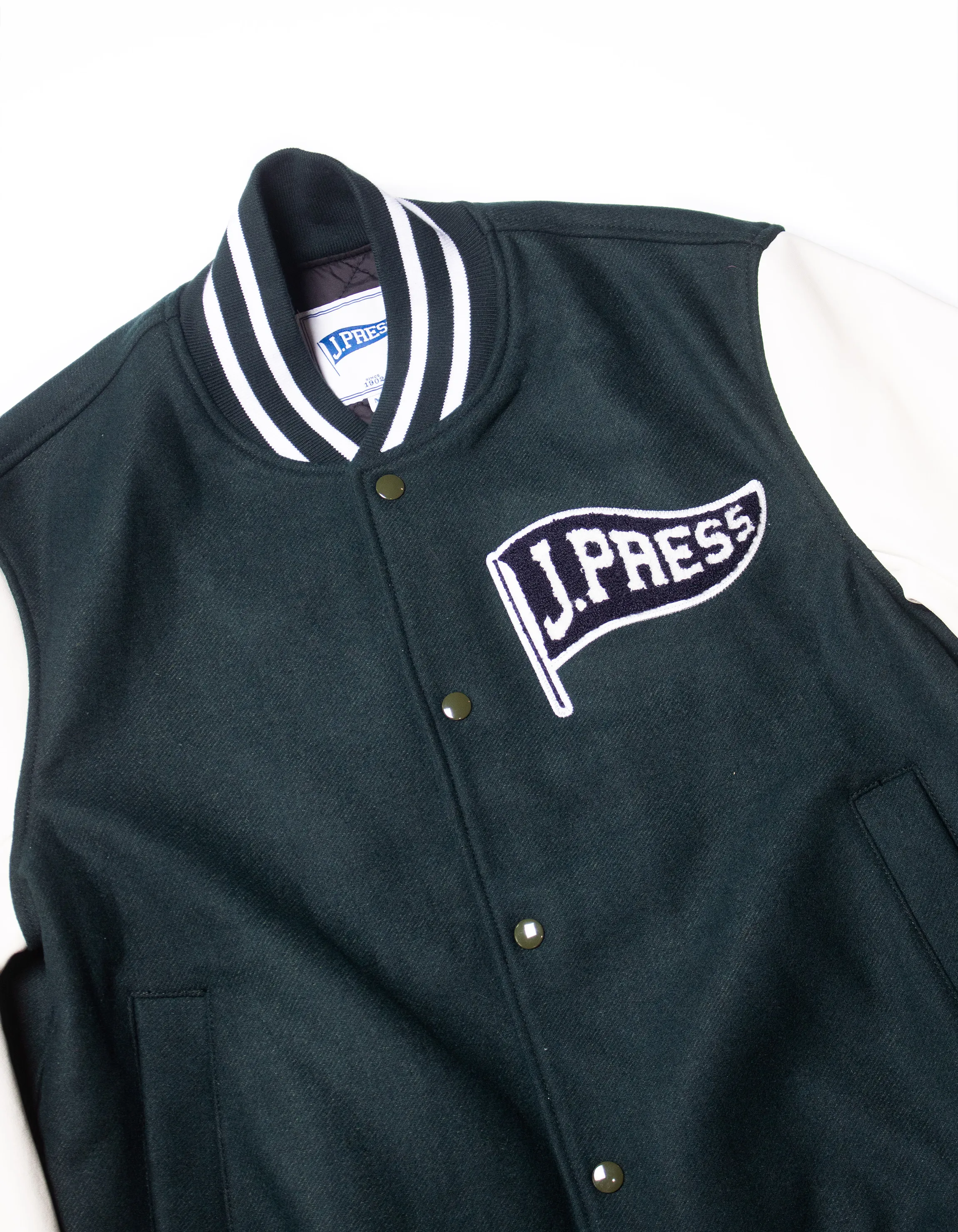 Green J. Press Varsity Jacket