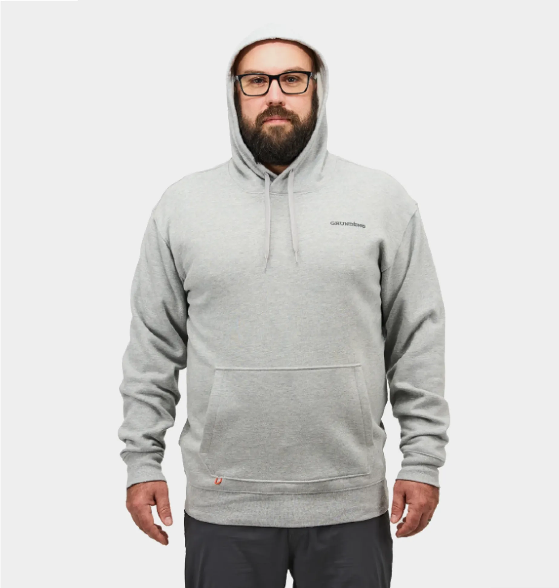 Grundéns Men's Waterproof Boat Hoodie - Displacement Graphic