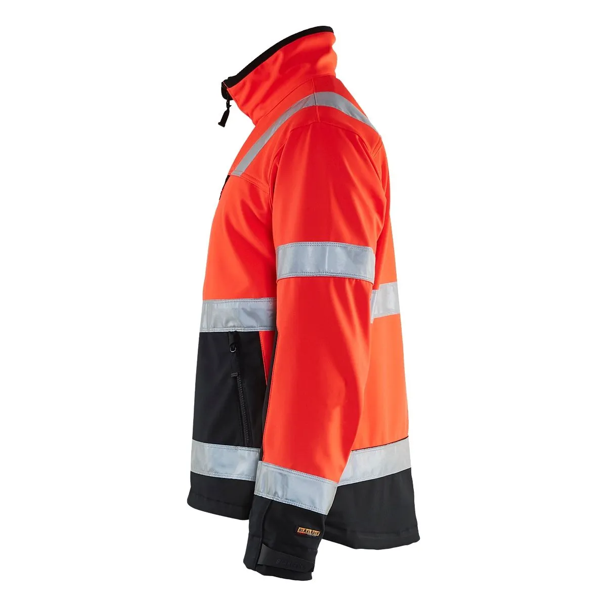 High Visibility Softshell Jacket 4900 Yellow/Black - Blåkläder