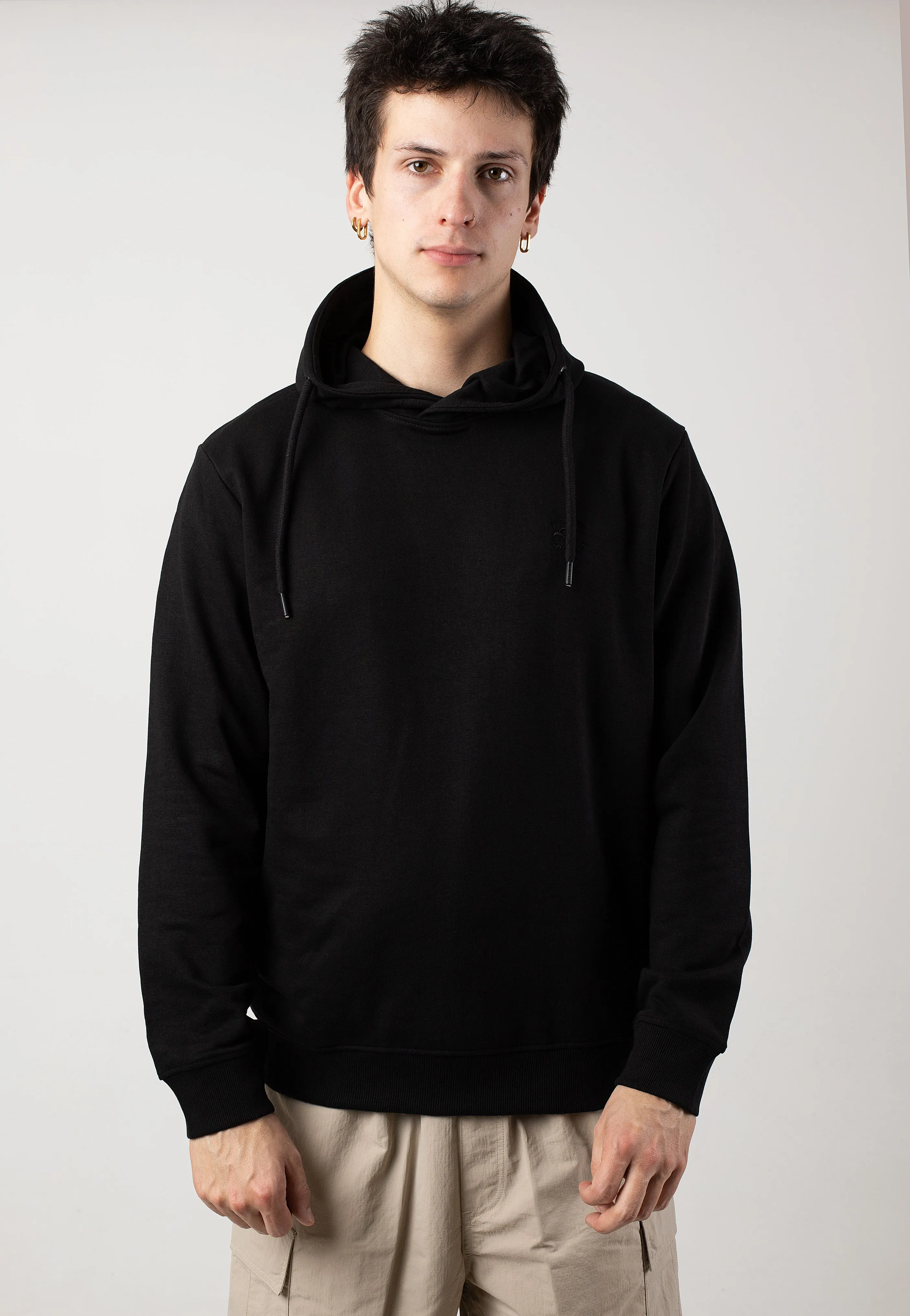 Indicode Wilkins Black Hoodie