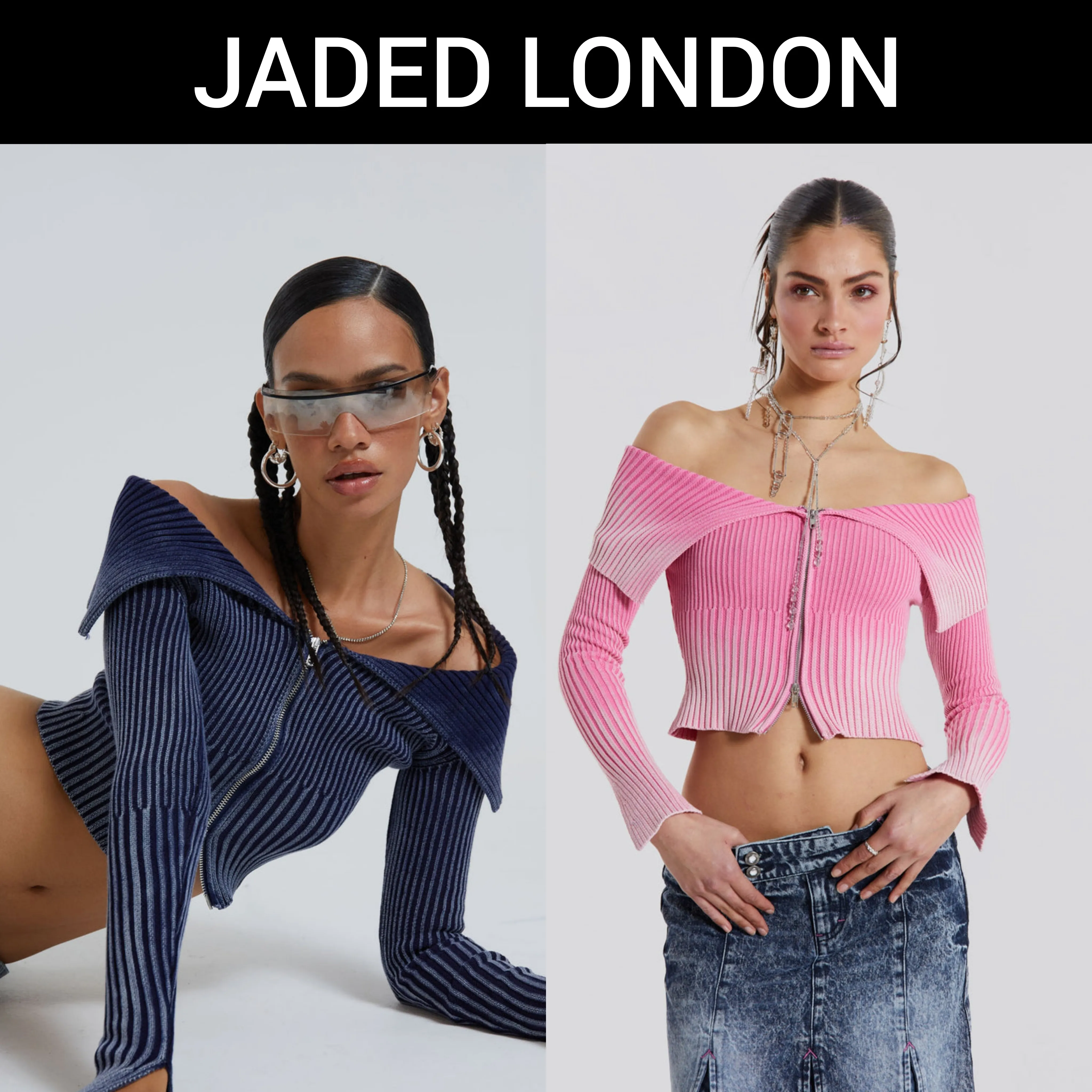 JADED LONDON Street Style Cardigans