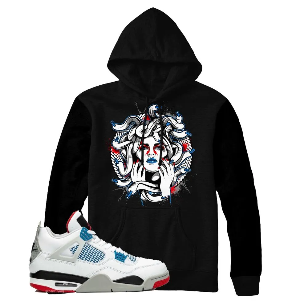 Jordan 4 What The Medusa Black Hoodie - Shop Now for Exclusive Styles