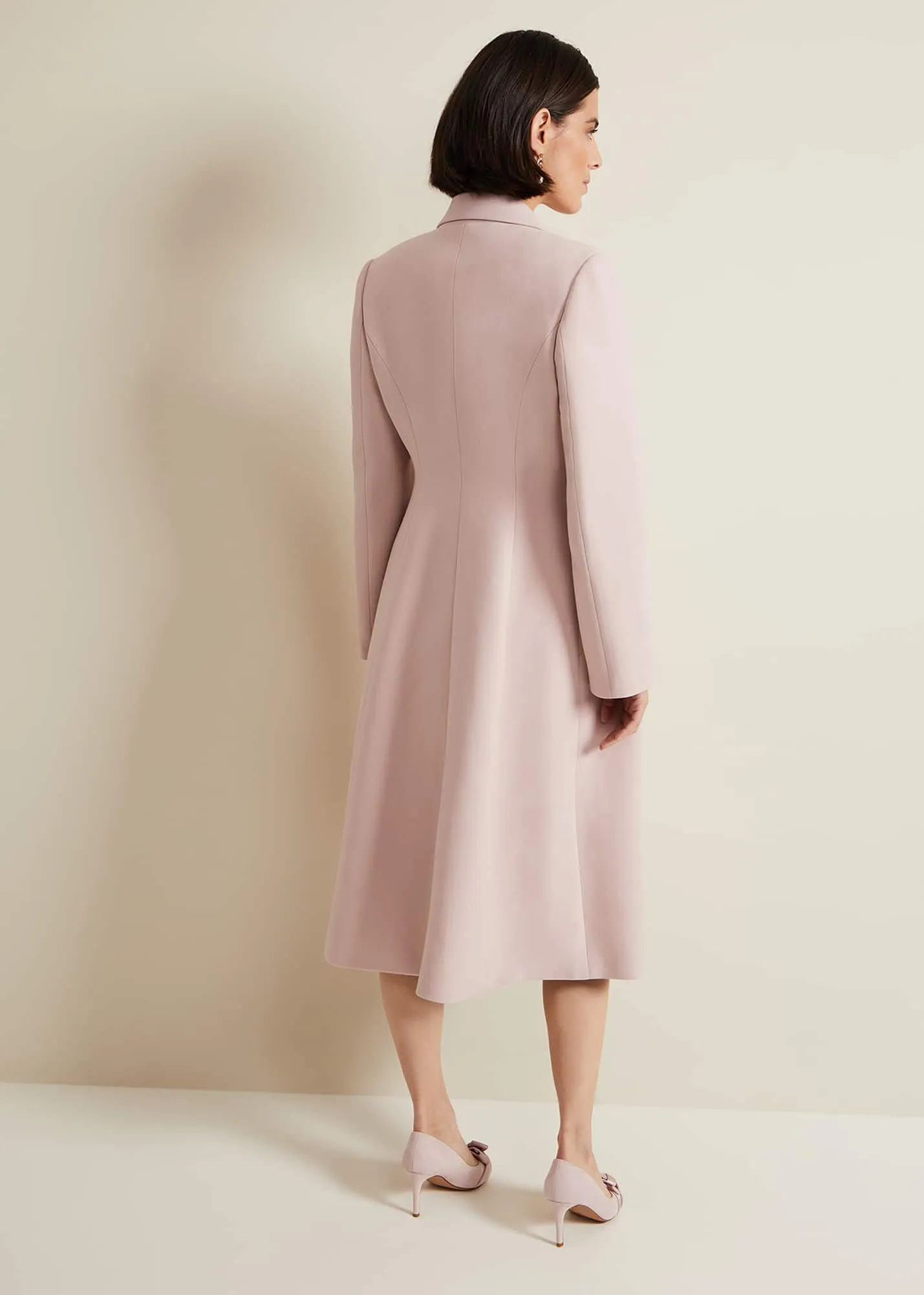 Juliette Crepe Coat