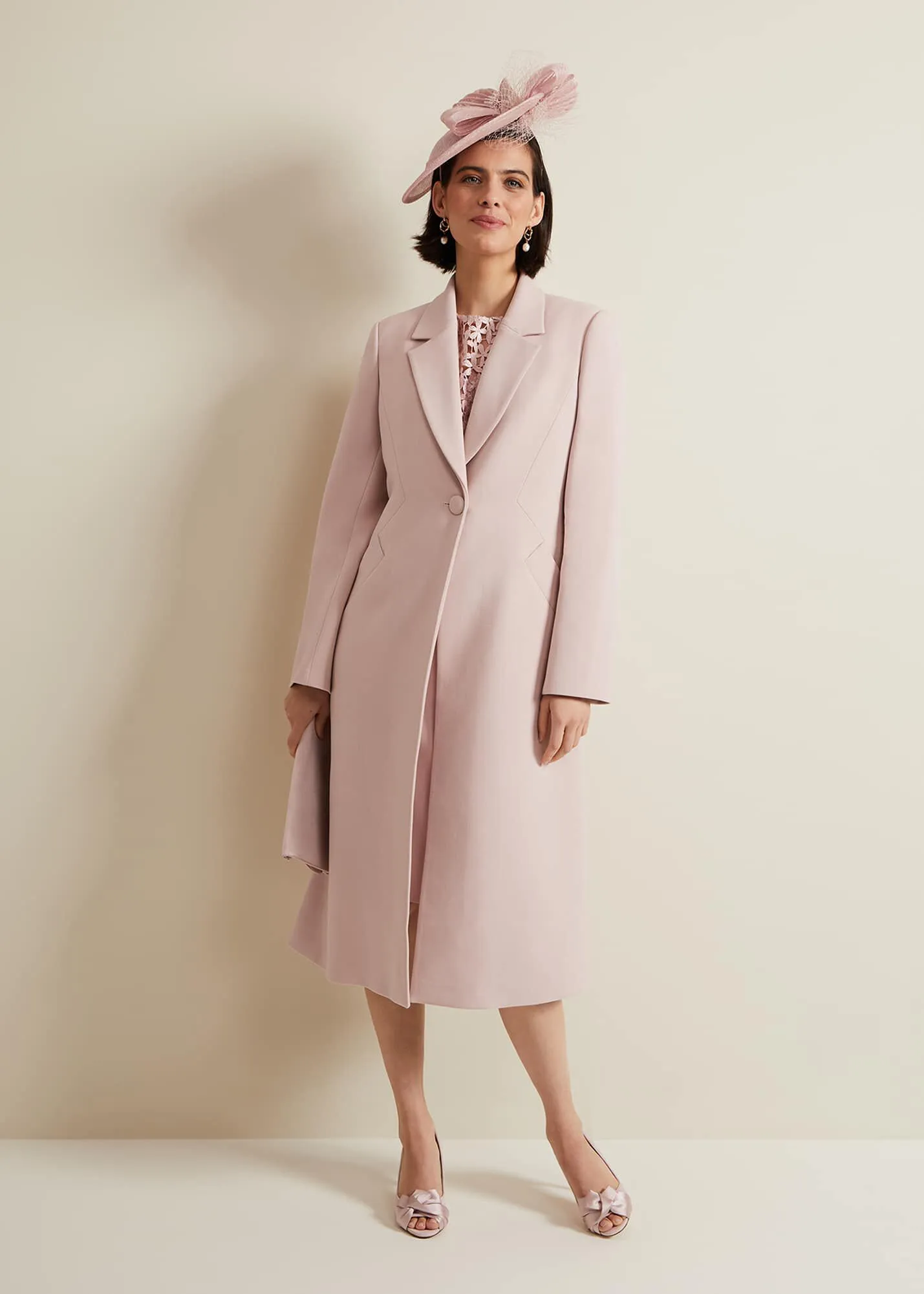 Juliette Crepe Coat