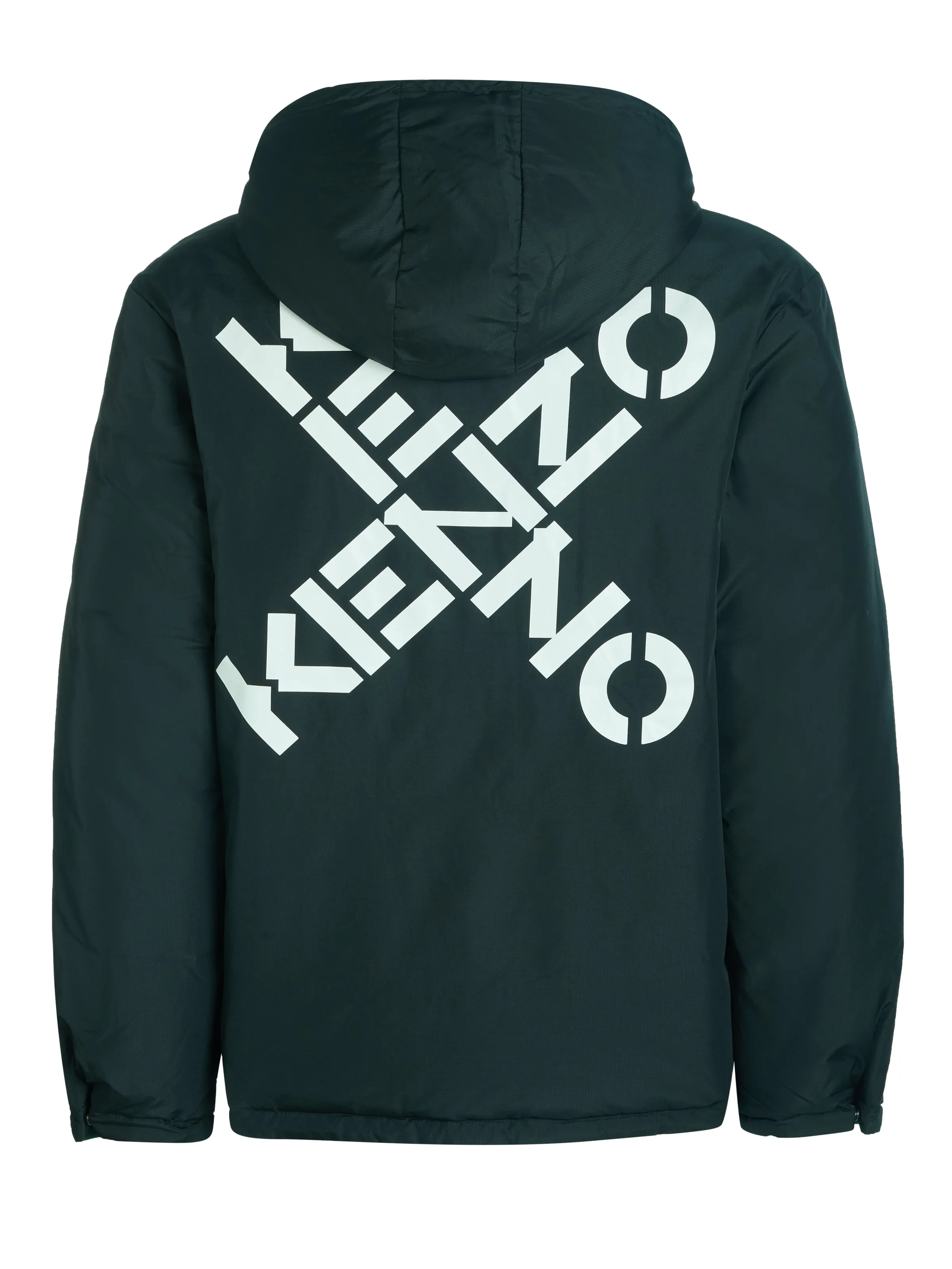 Kenzo Reversible Jacket in Black and Green