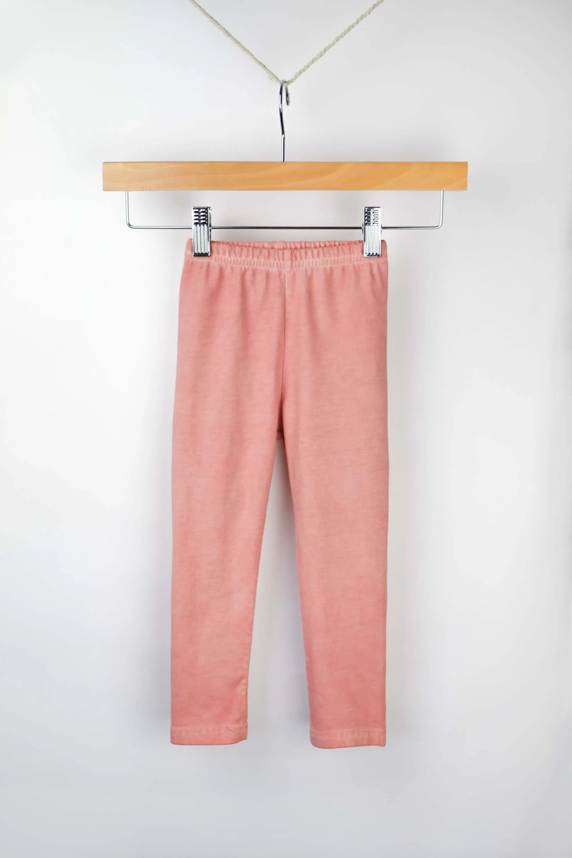 Organic Plant-dyed Children's Leggings