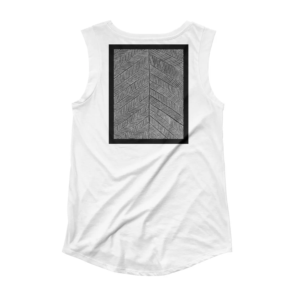 Ladies Cap Sleeve T-Shirt Light Under Barton Springs