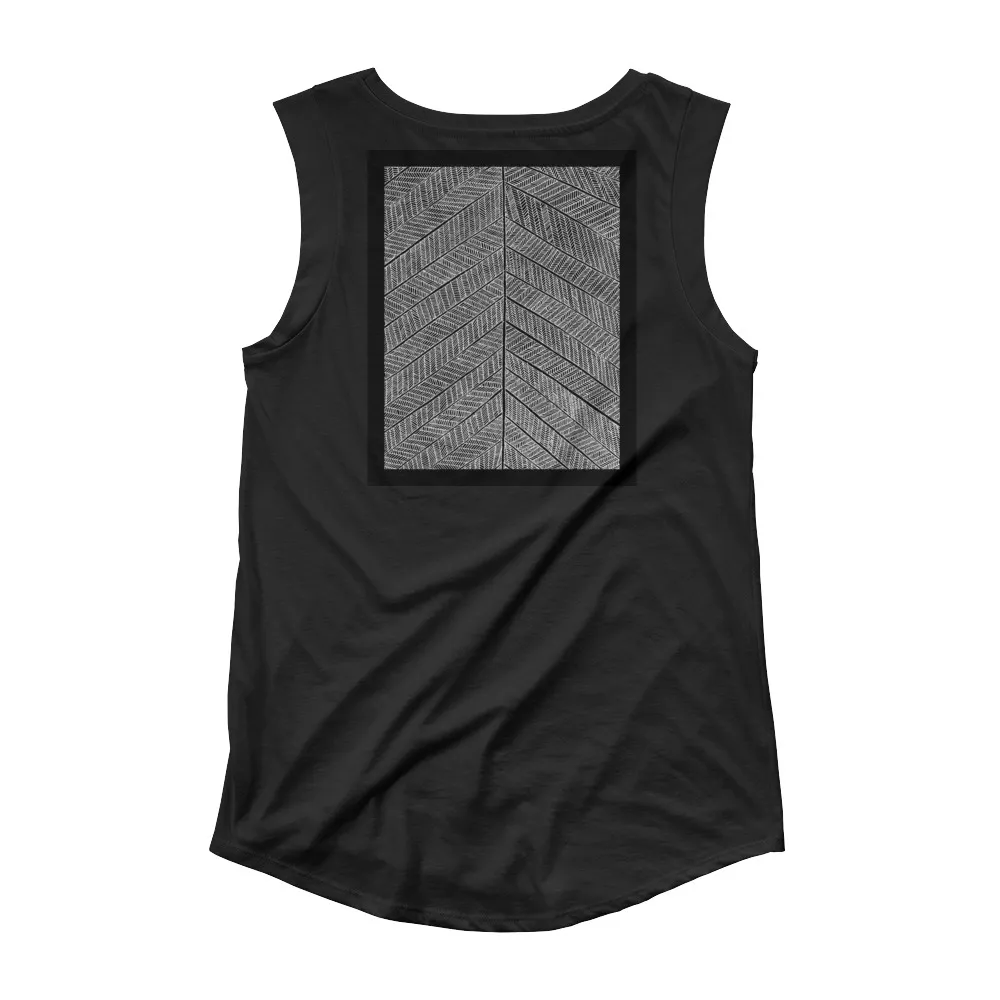 Ladies Cap Sleeve T-Shirt Light Under Barton Springs