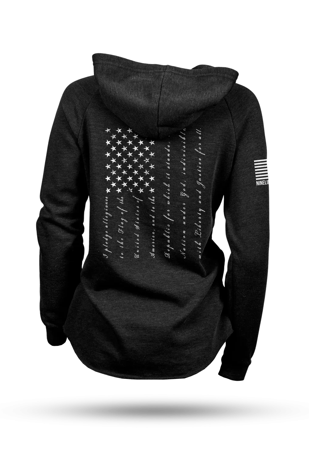 Lightweight Women's V-Neck Hoodie - The Pledge