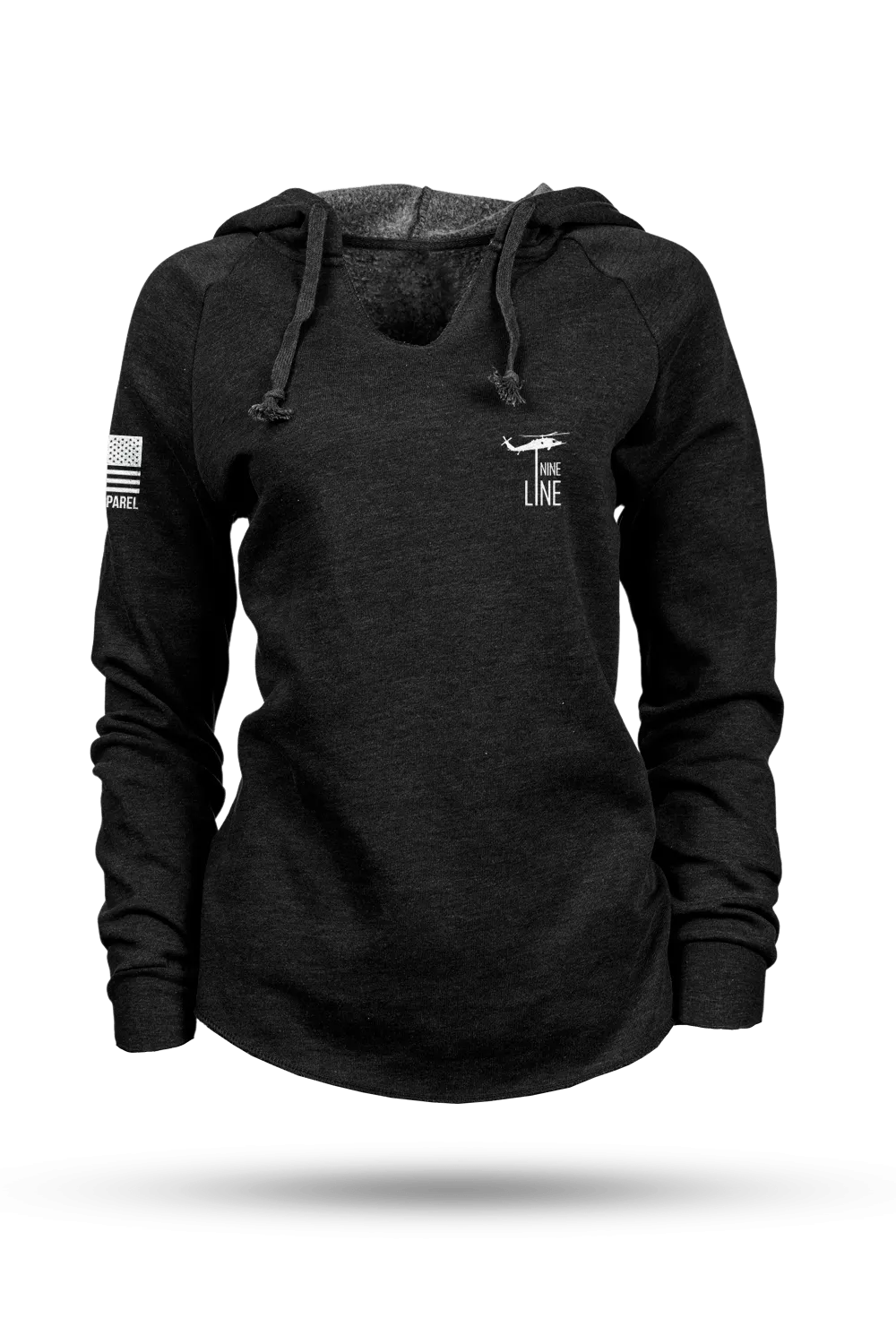 Lightweight Women's V-Neck Hoodie - The Pledge