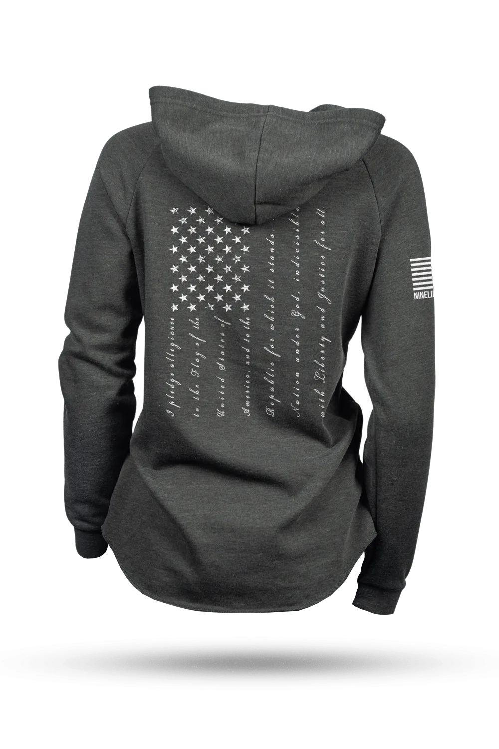 Lightweight Women's V-Neck Hoodie - The Pledge