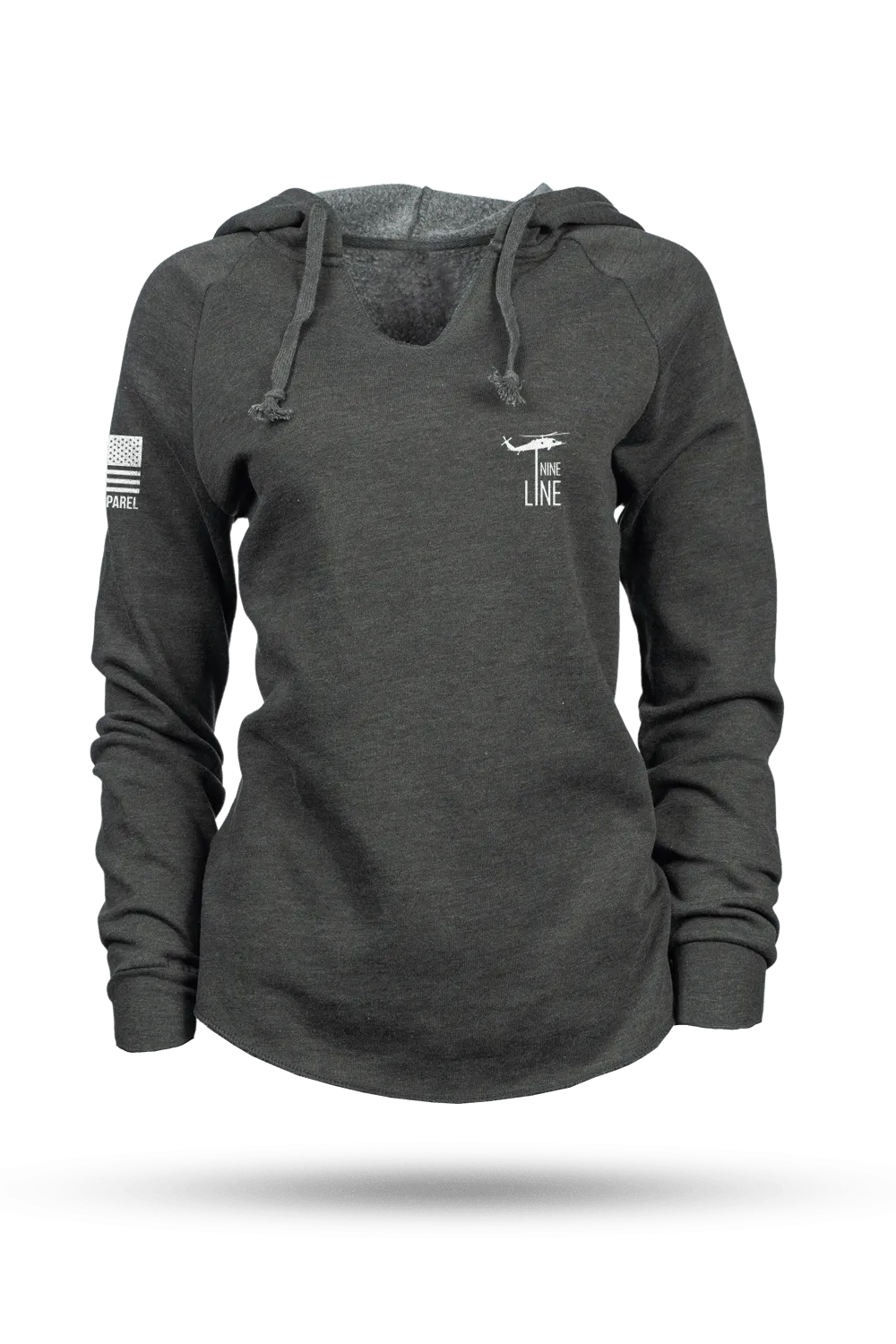 Lightweight Women's V-Neck Hoodie - The Pledge