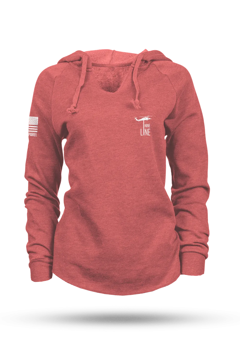 Lightweight Women's V-Neck Hoodie - The Pledge