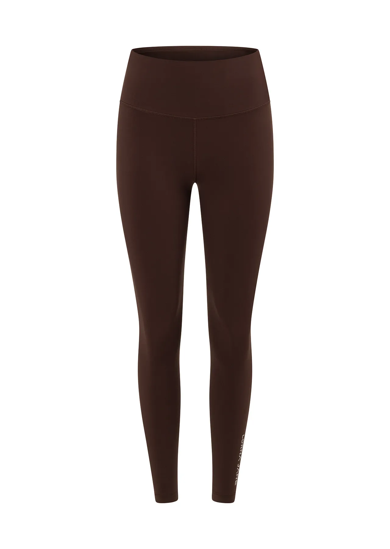 Brown No Chafe Ankle Biter Leggings by Lotus | Lorna Jane Australia